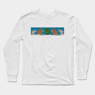 Goofy and Cute combo with green goblin Long Sleeve T-Shirt